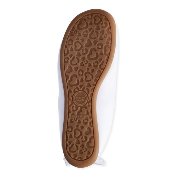 Wonder Nation Baby Girl Ballet Flat Dress Shoes