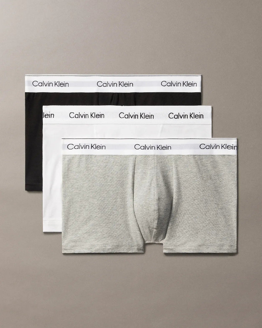 3 Pack Relaxed Dart Trunks - Icon Cotton Stretch
