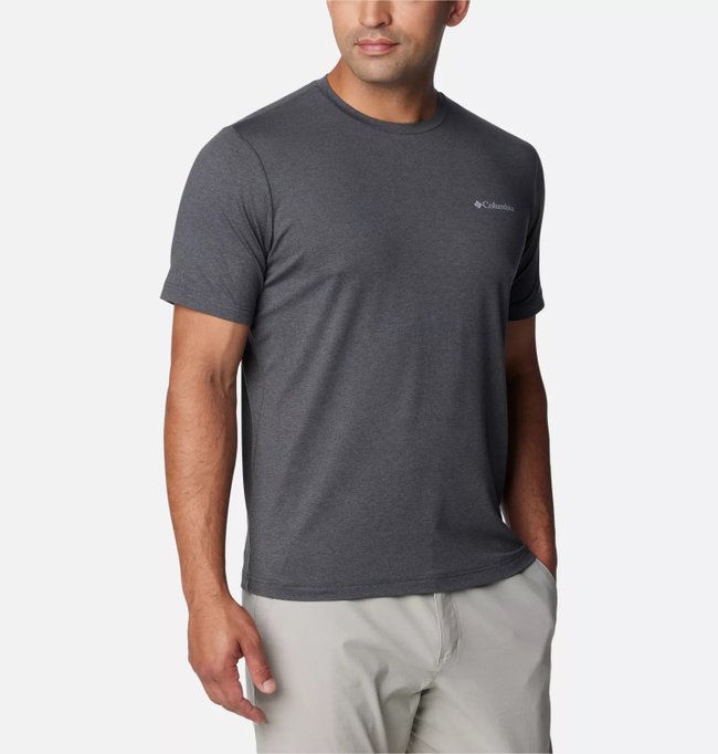 Columbia Men's Tech Trail Crew Neck II T-Shirt Grey