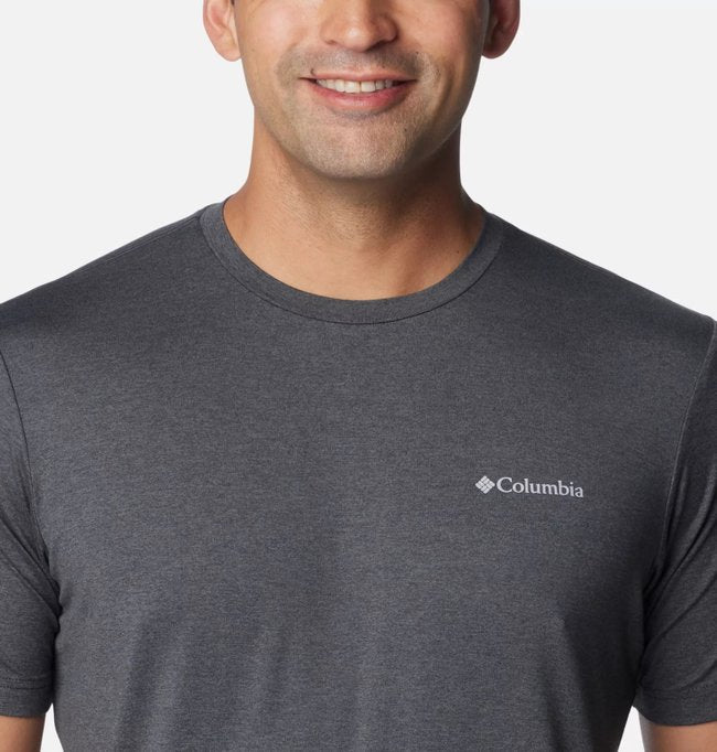 Columbia Men's Tech Trail Crew Neck II T-Shirt Grey