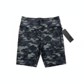 Camo Bike Shorts – Flat Lay
