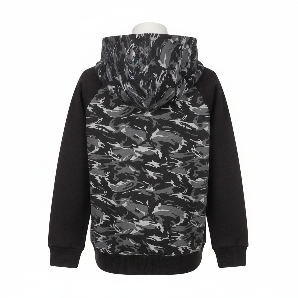Camo Hoodie – Back