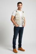 Cargo Vest on Male Model