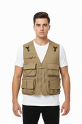 Cargo Vest On Model