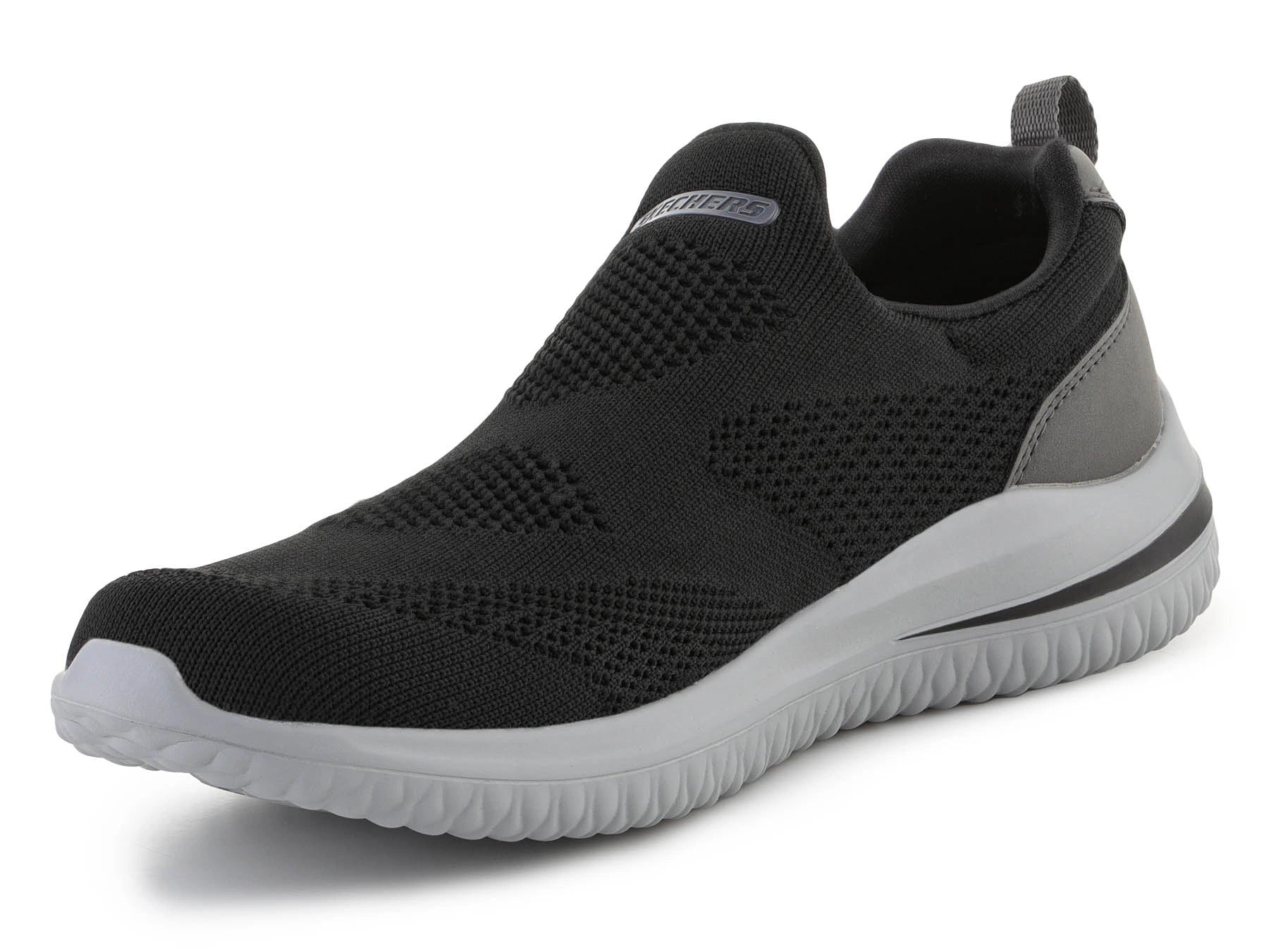 Skechers Delson 3.0 Breathable Comfort in Black | 210405