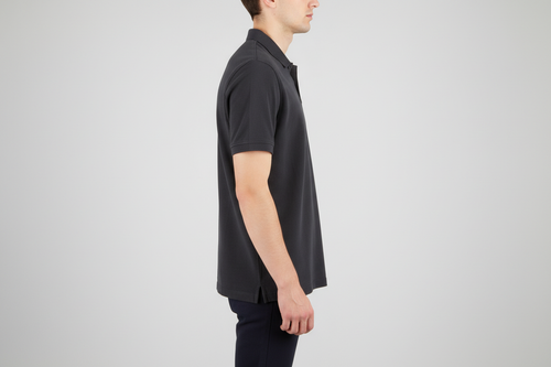 Charcoal Polo — Side
