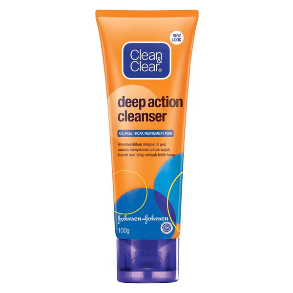 Clean & Clear Deep Action Cleanser Face Wash 100g