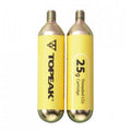 Topeak CO2 replacement cartridges 2-pack 25g