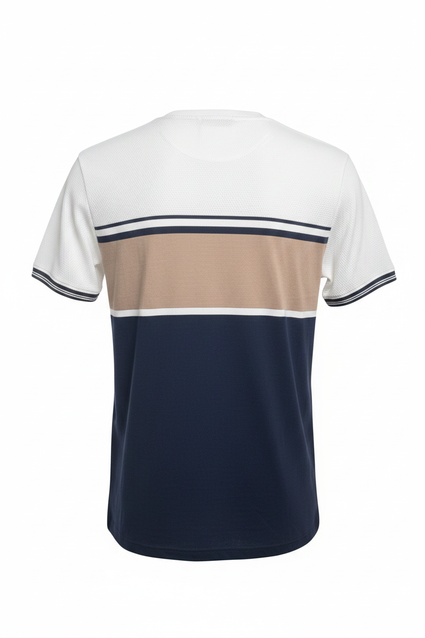 Colorblock T-Shirt Back Mannequin