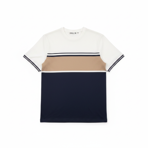 Colorblock T-Shirt Flat Lay
