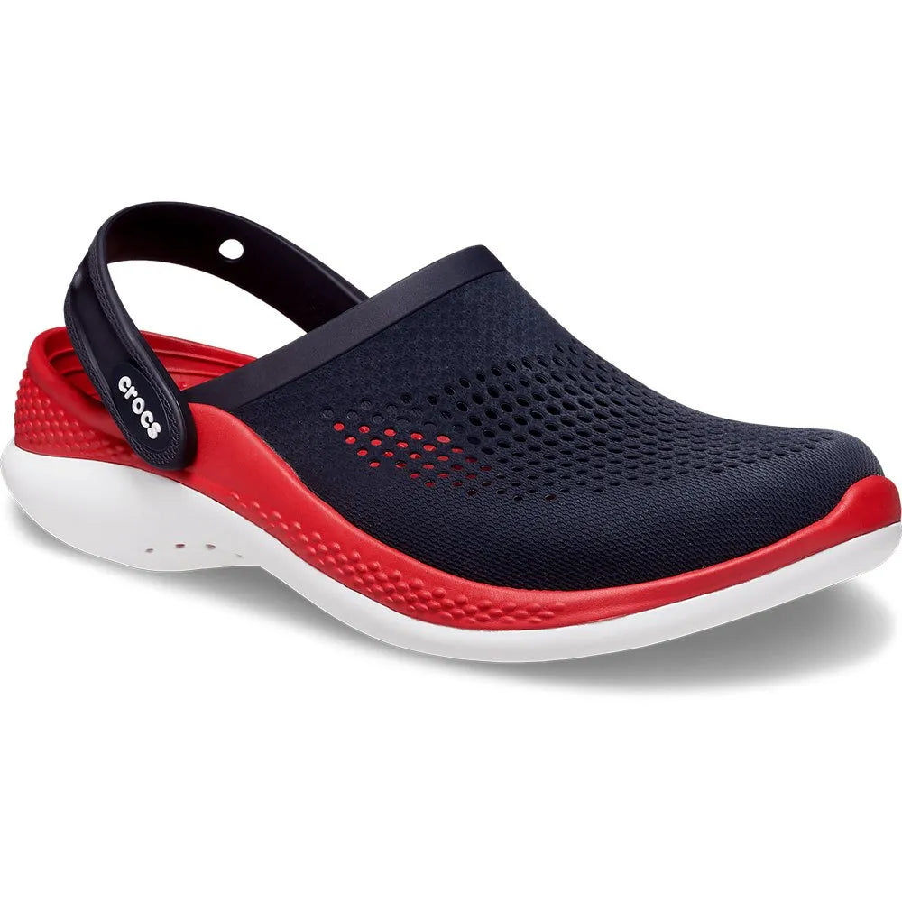 Crocs Literide 360 Clogs Black, Red & White - 206708