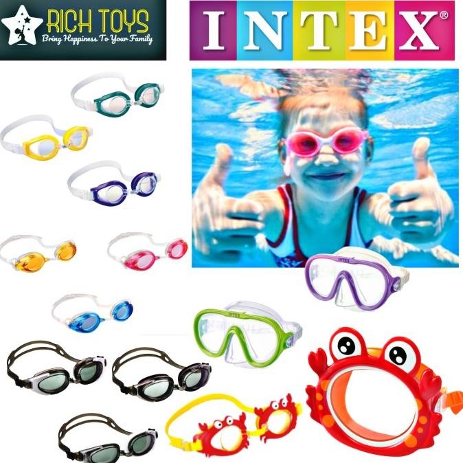 ORIGINAL INTEX 55684 GOGGLES - 8+