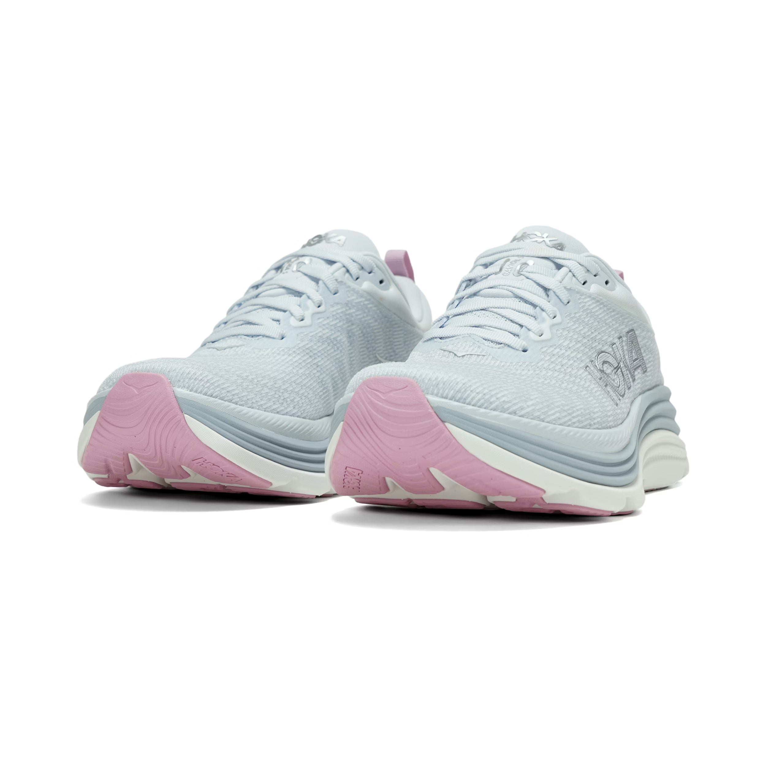 HOKA ONE ONE GAVIOTA 5 - WIDE - GREY & PINK - 1134270SCP