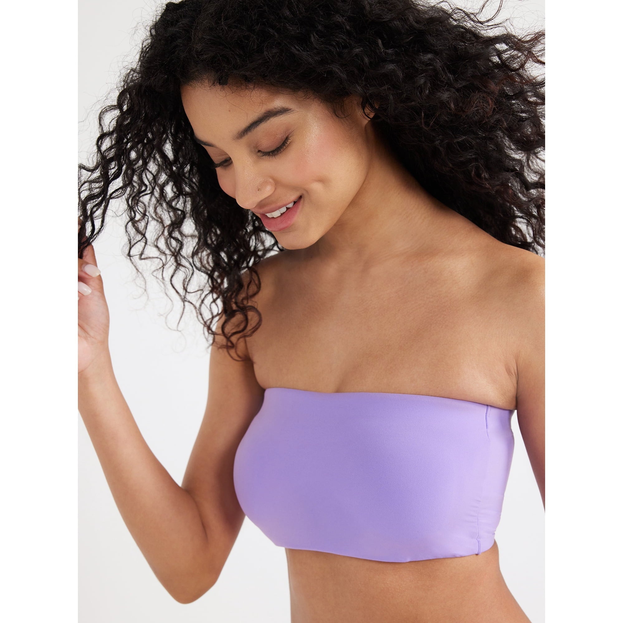 SIZE: 3XL - Joyspun Women's Fit Stretch Bandeau Bra