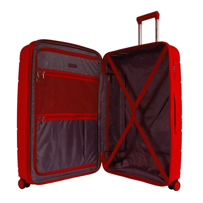 Pierre Cardin 24 T" inch travel bag Color Red