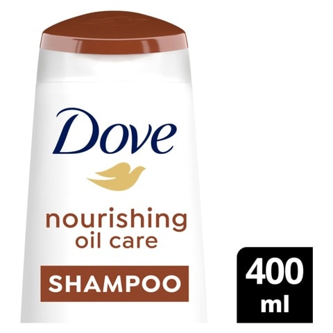 Dove Nourishing Oil Care Shampoo for up to 100% Smoother Hair | 400ml