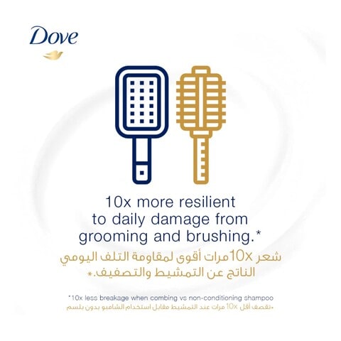 Dove Nourishing Oil Care Shampoo for up to 100% Smoother Hair | 400ml