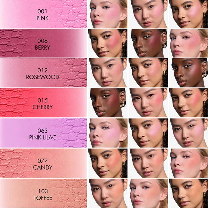 Dior Backstage Rosy Glow Blush with pH-activated color 077 CANDY