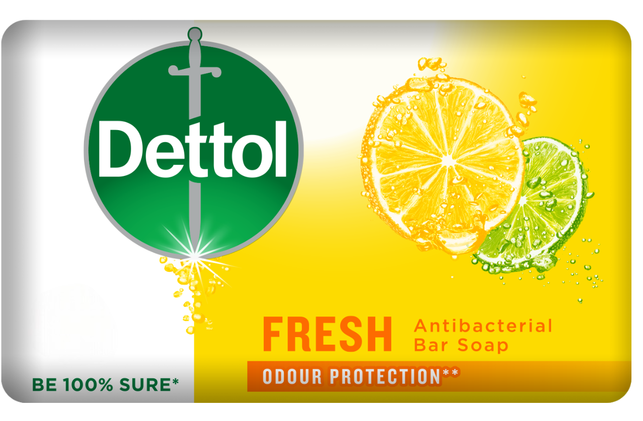 Dettol Antibacterial Fresh Soap 165g