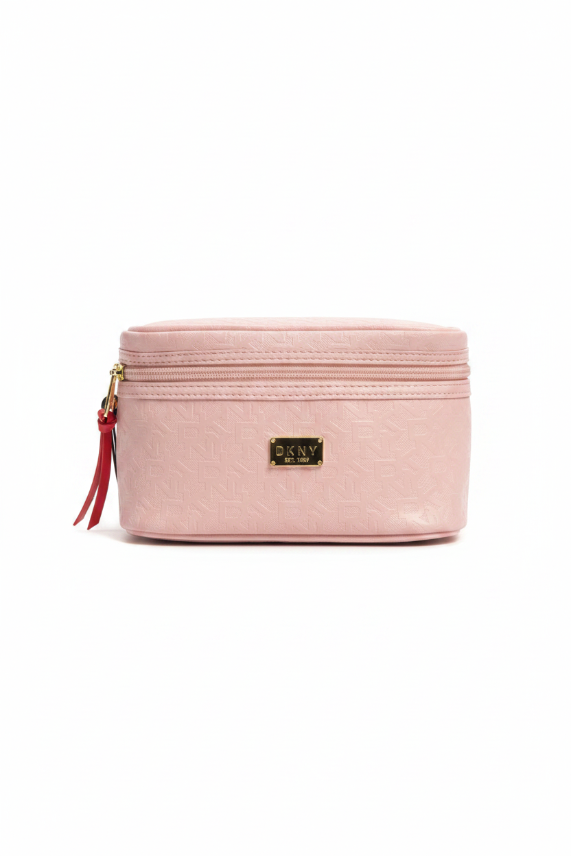 DKNY Pink Vanity Case - Front