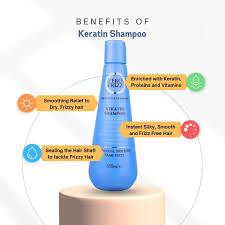 Zero Frizz Keratin Shampoo (355ml) - The Science of Smooth Perfection