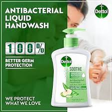 Dettol Soothe  Anti-Bacterial Body Wash 500ml - Aloe Vera & Apple Nourishment