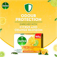 Dettol Antibacterial Fresh Soap 165g