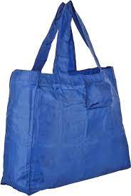 Folding Shopping Bag Small Travel Bag  (Blue)