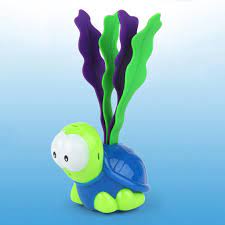 BUBZ diving turtle in the pool  BLUE COLOR