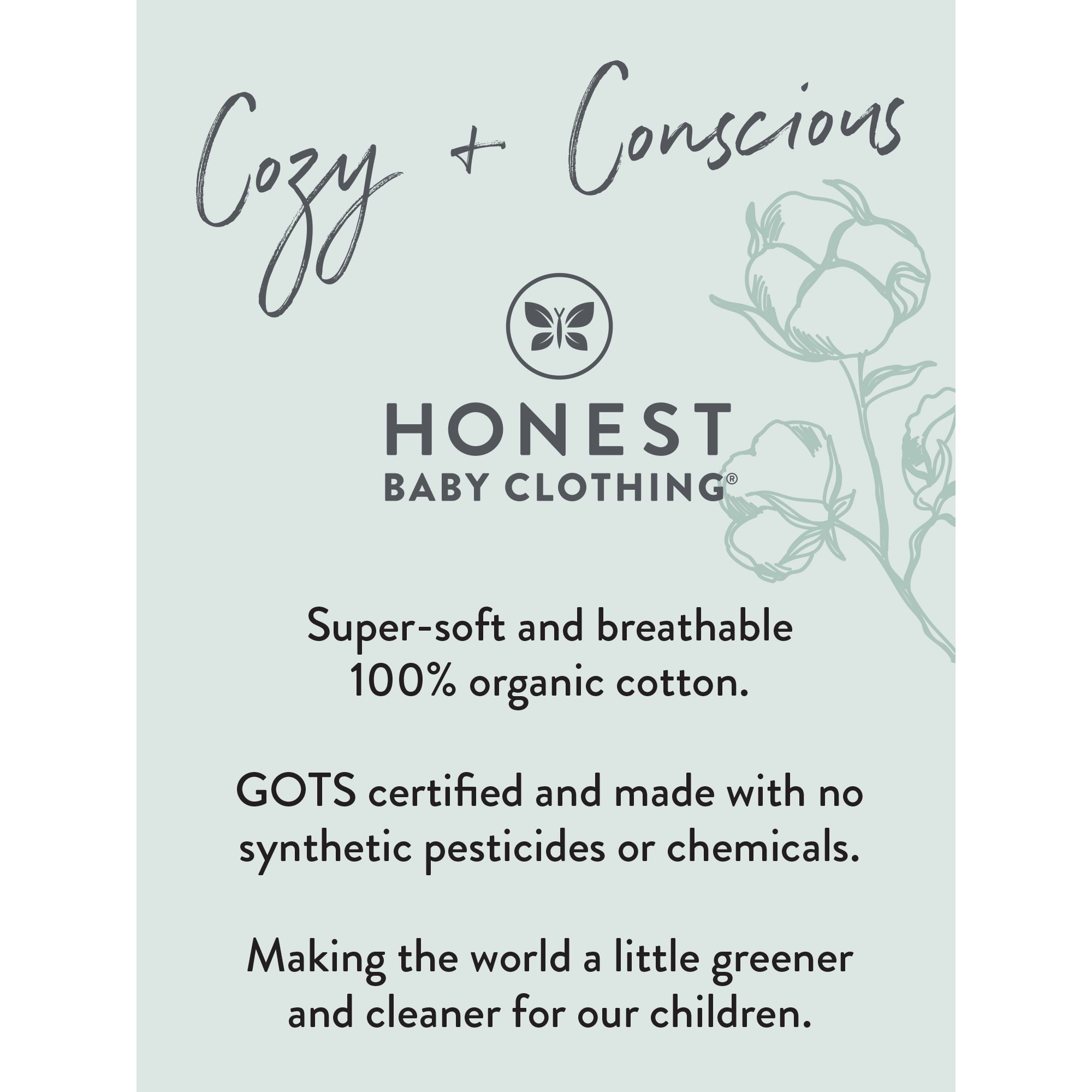 SIZE: 6M - Honest Baby Clothing Baby Boy or Girl Gender Neutral Organic Cotton Short Sleeve Bodysuits, 3 Pack