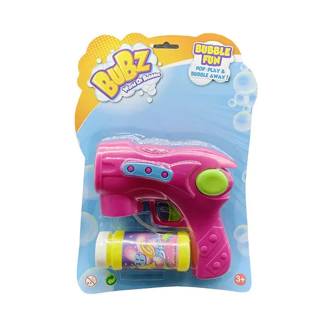 Bubs - Automatic Bubble Gun Pink