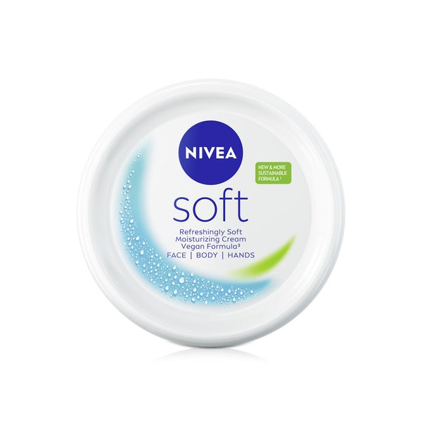 NIVEA Soft Moisturising Cream for Face, Body & Hands – 200 ml