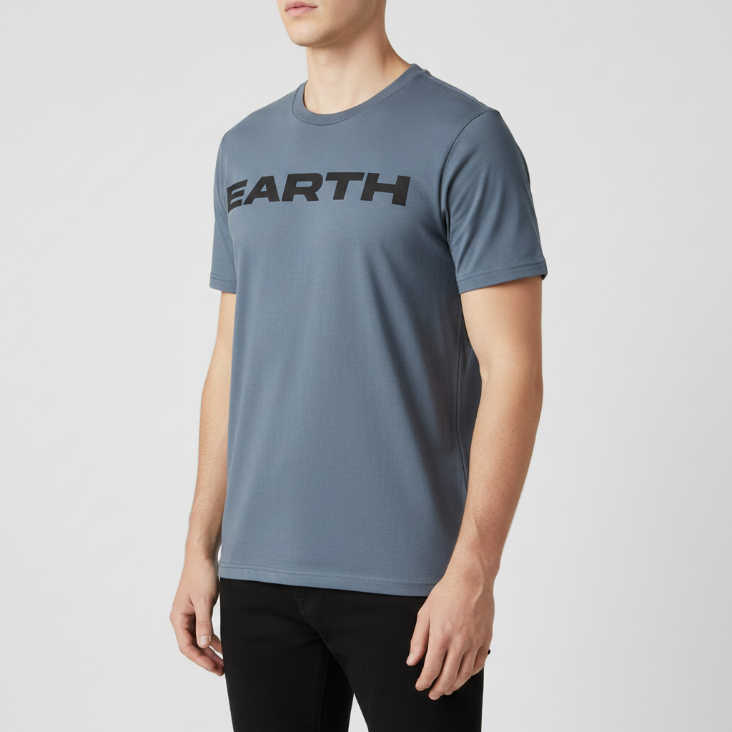 EARTH Grey Tee – Right