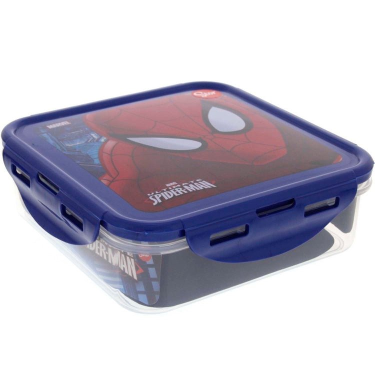 Spiderman Hermetic Food Container Square