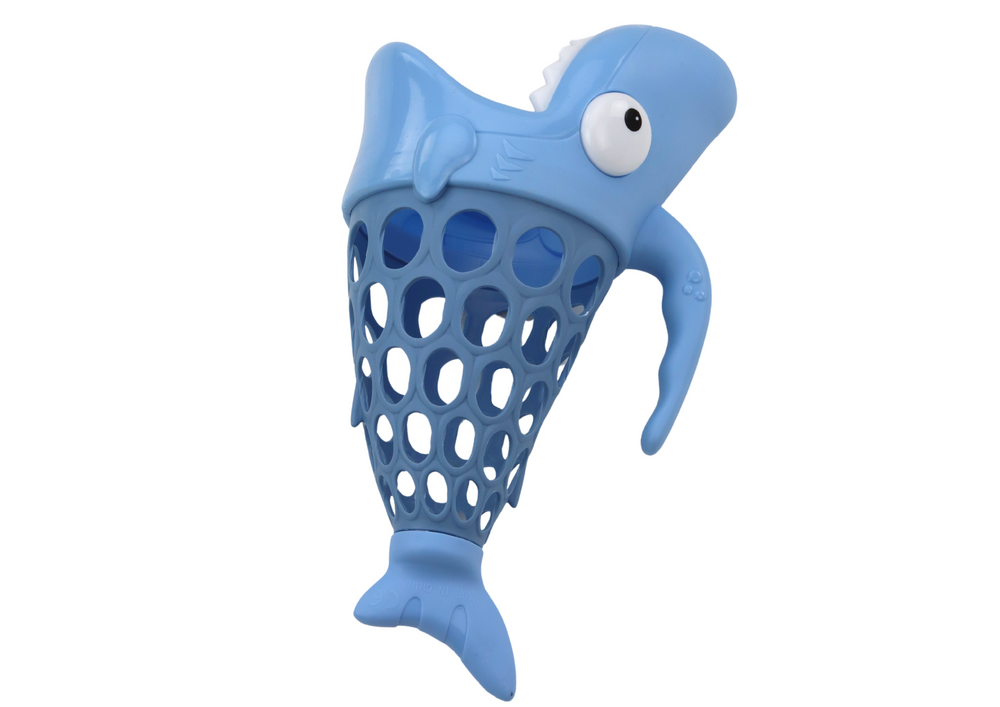 🦈🎣 Fishing Basket Shark Fish Holder – Blue | Durable Outdoor & Pool Fishing Toy for Kids 🐟💧