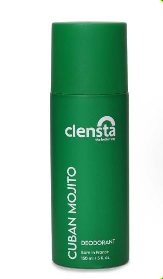 Clensta Body Spray Cuban Mojito Deodorant With Butane & Red Aloe Vera Extract  150 ml