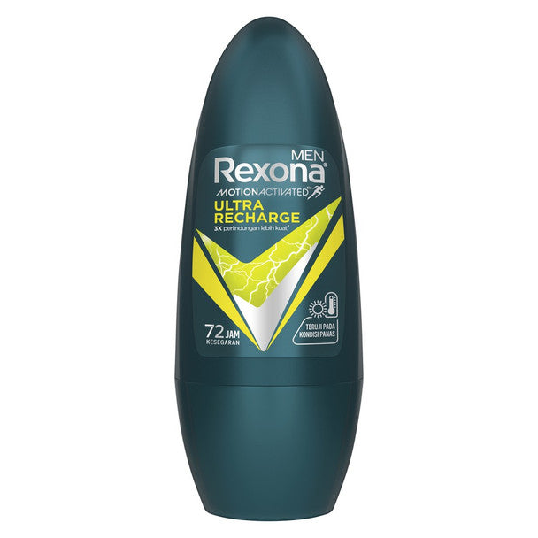 Rexona Men Deodorant Anti-Perspirant Ultra Recharge 72h Roll On - 45ml