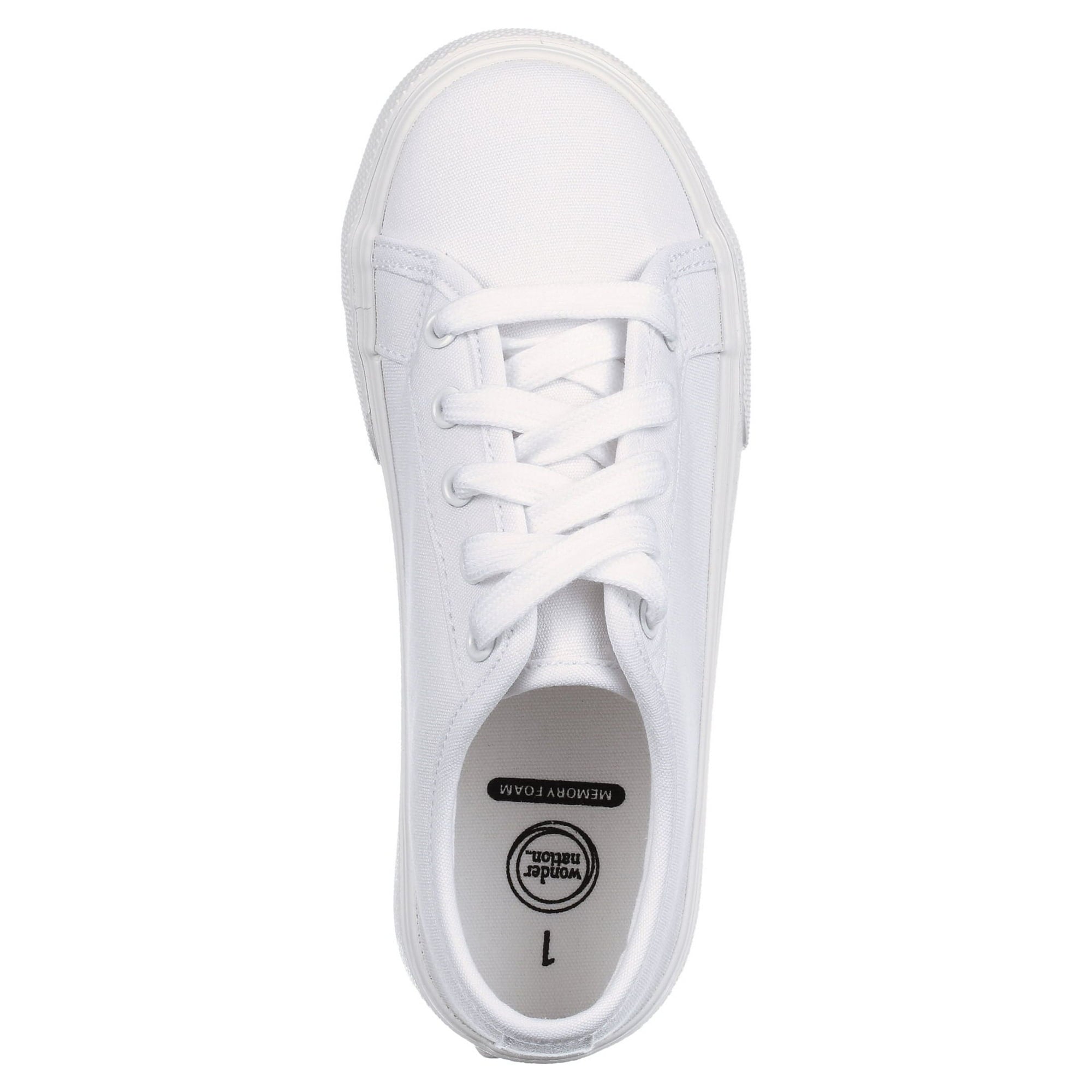Wonder Nation Little Girl & Big Girl Skate Sneakers