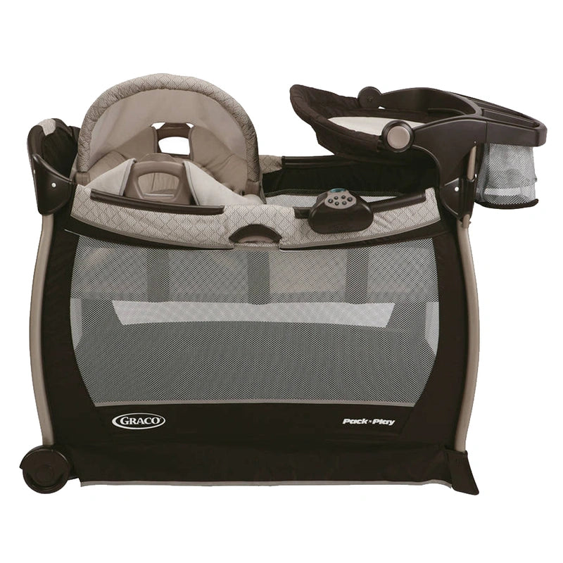 Graco pack shops n play with soothe surround technology