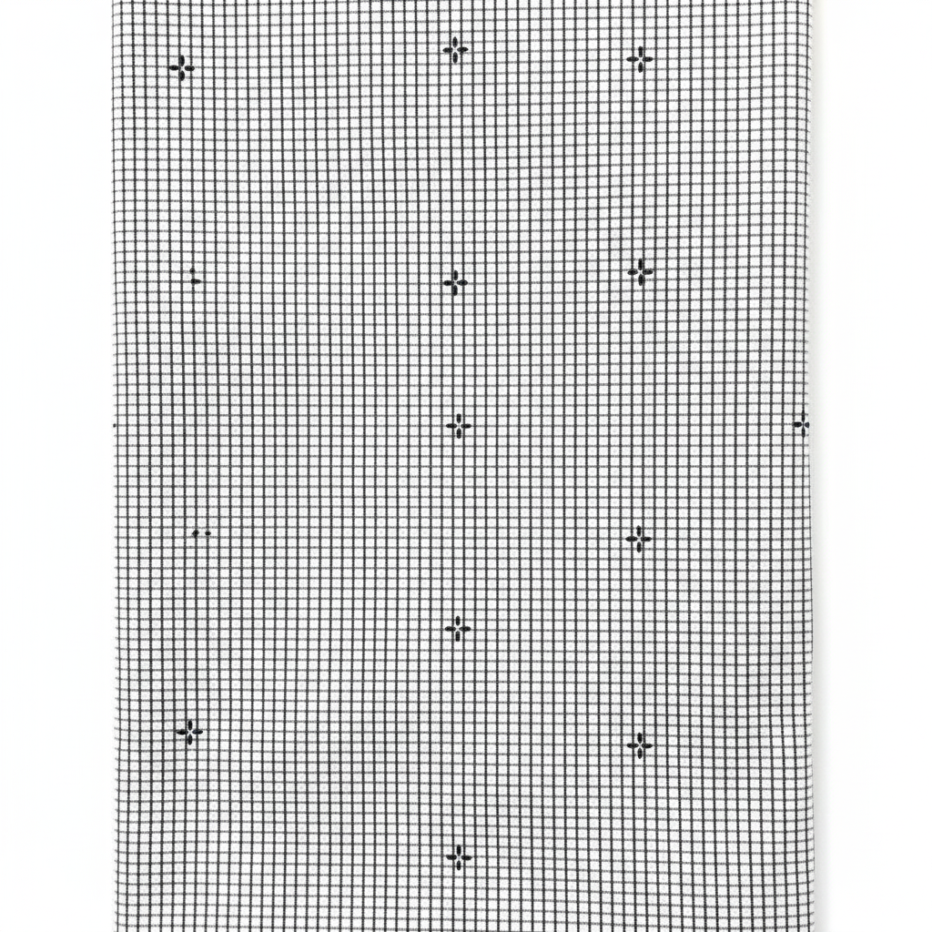 Fabric Detail - White Background