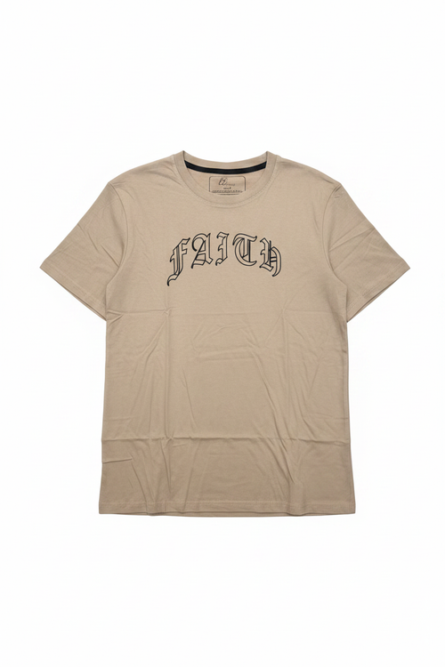 Faith Tee - Flat Lay