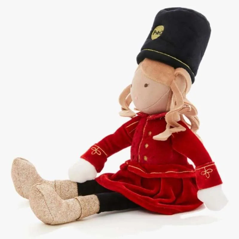 Boneka FAO Schwarz Soldier Girl Doll Blonde Hair 100% Original