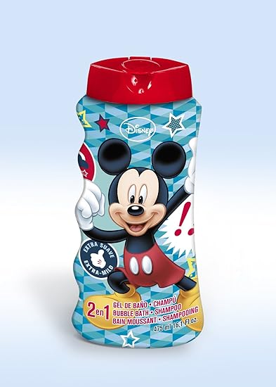 Lorenay - Disney Mickey Mouse 2in1 Bath & Shampoo - 475ml