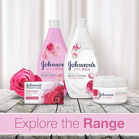 Johnson’s Vita-Rich Soothing Body Lotion With Rose Water [400ml]