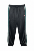 FILA Black Green Track Pants - Front