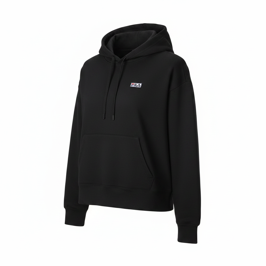 FILA Black Hoodie - Side