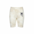 FILA Cream Tie-Dye Bike Shorts - Front