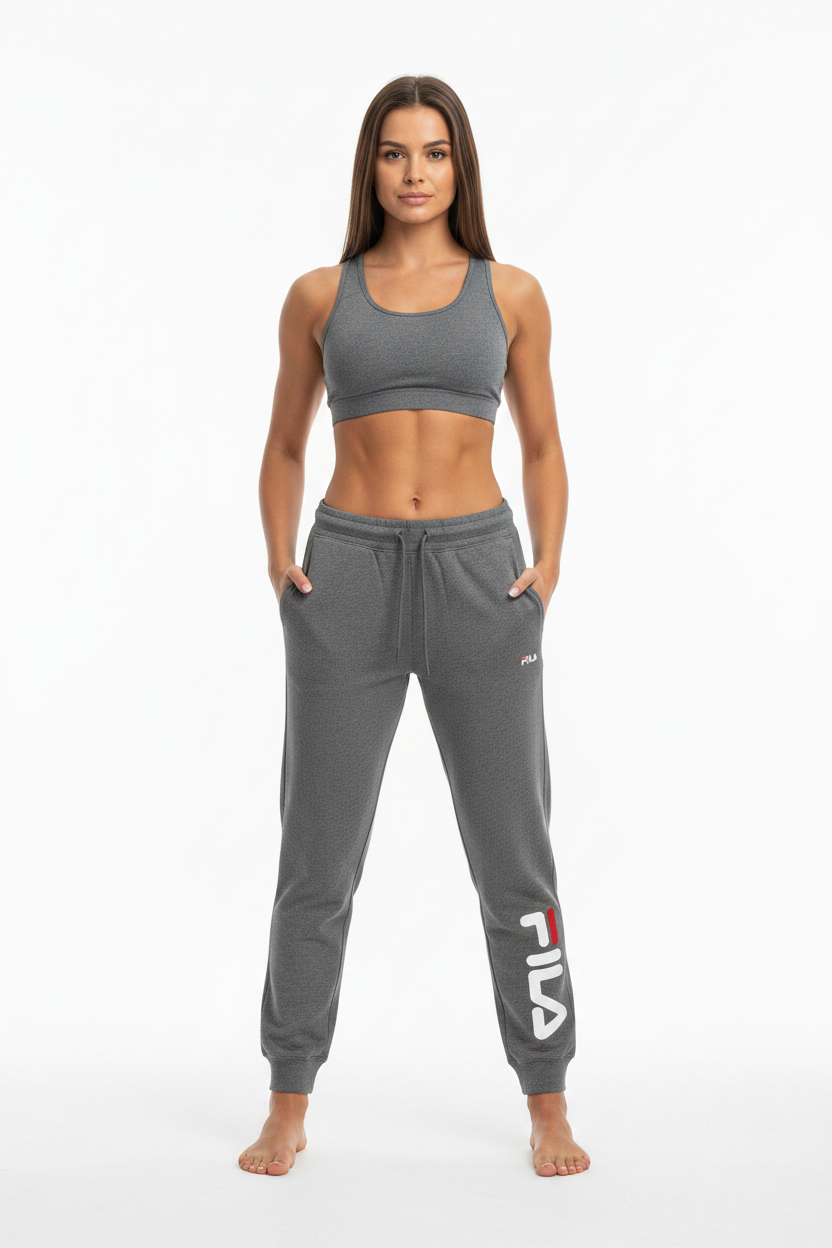 FILA Joggers Female Model Front View
