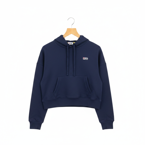 FILA Navy Hoodie – Front