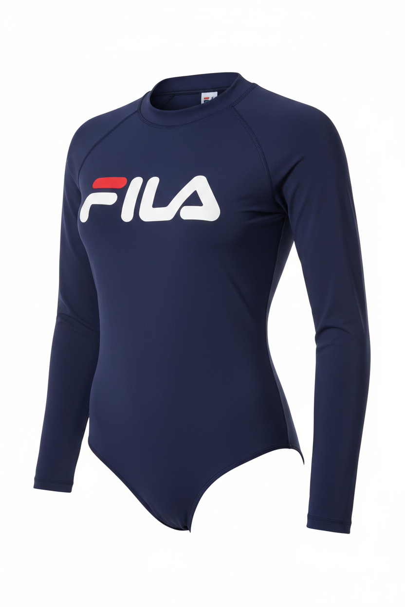 FILA Navy Rashguard - Side